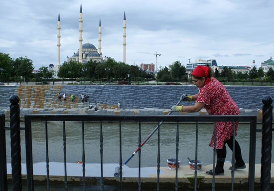 Restoration of Grozny City complex to be nearly completed