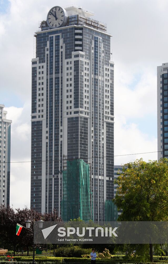 Restoration of Grozny City complex to be nearly completed