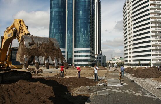 Restoration of Grozny City complex to be nearly completed