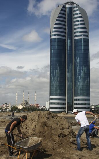 Restoration of Grozny City complex to be nearly completed