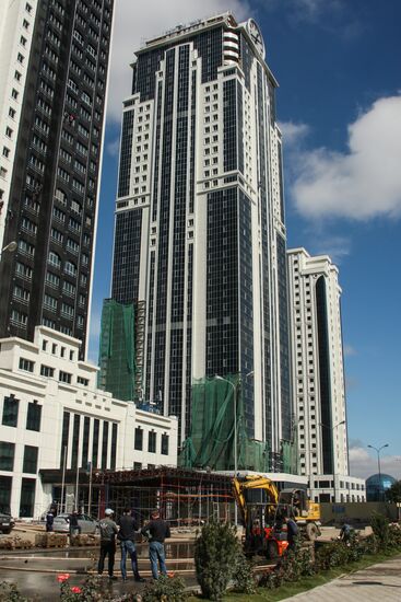 Restoration of Grozny City complex to be nearly completed