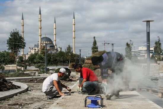 Restoration of Grozny City complex to be nearly completed