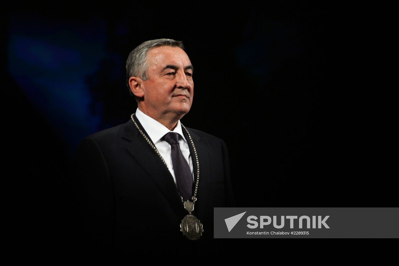 Inauguration of Veliky Novgorod Mayor Yuri Bobryshev