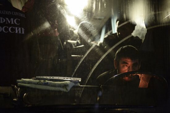 Federal Migration Service's raid to identify illegal migrants