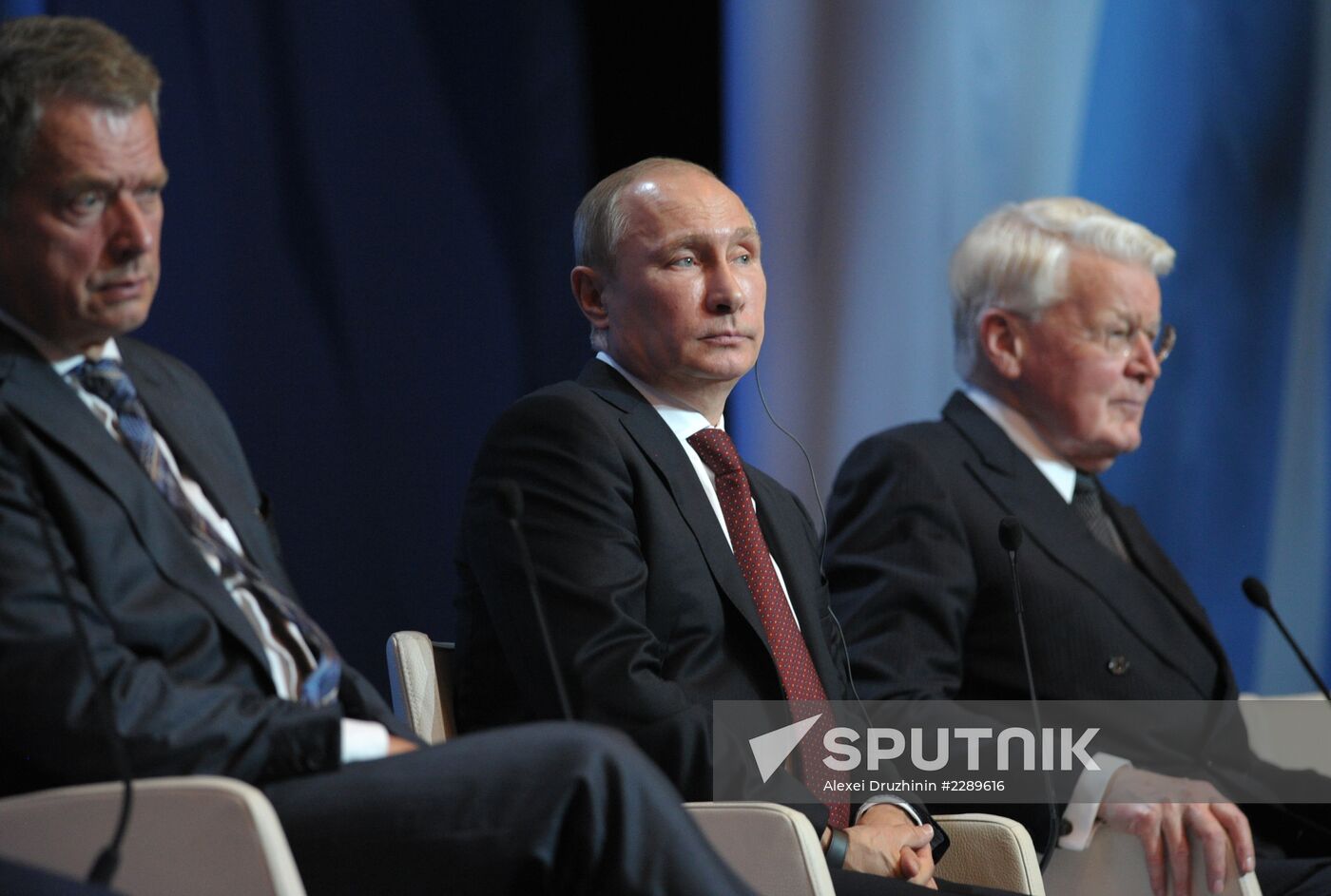 Vladimir Putin at International Arctic Forum in Salekhard