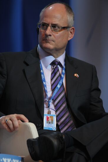 Vladimir Putin at International Arctic Forum in Salekhard