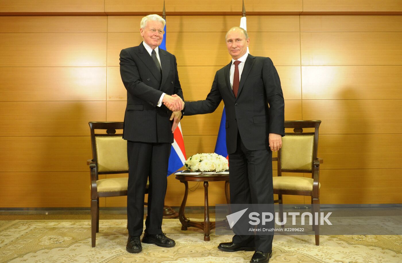 Vladimir Putin at International Arctic Forum in Salekhard