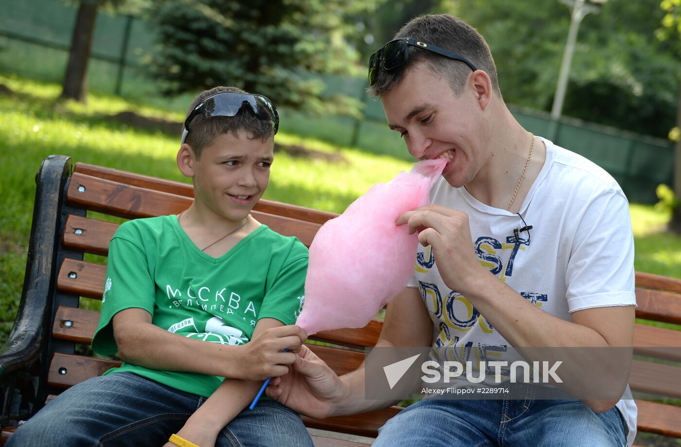 Cyclist Anton Vorobyov