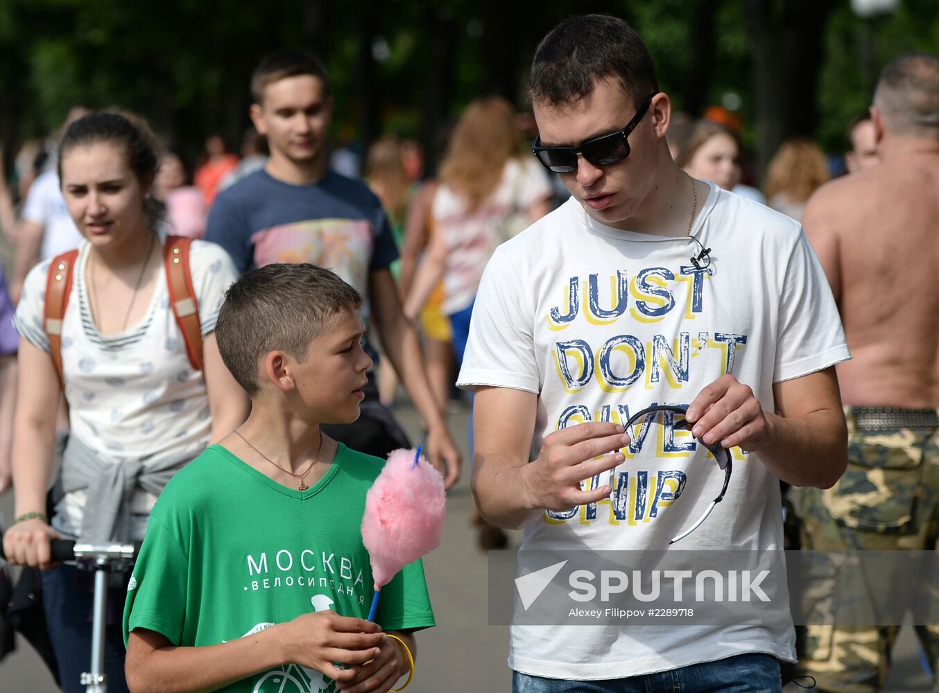 Cyclist Anton Vorobyov