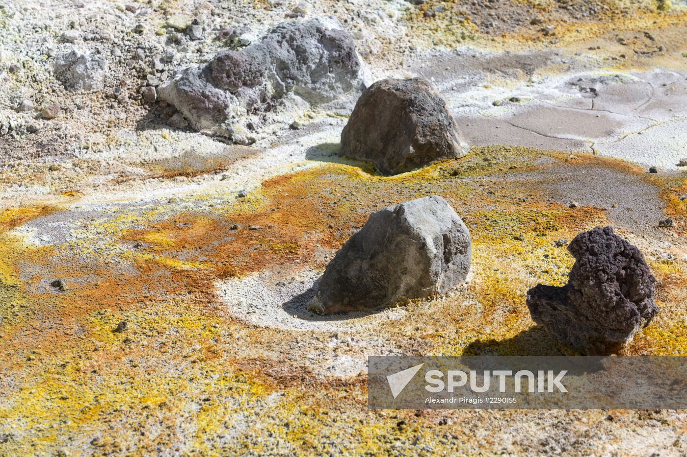 Mutnovsky and Gorely volcanoes in Kamchatka
