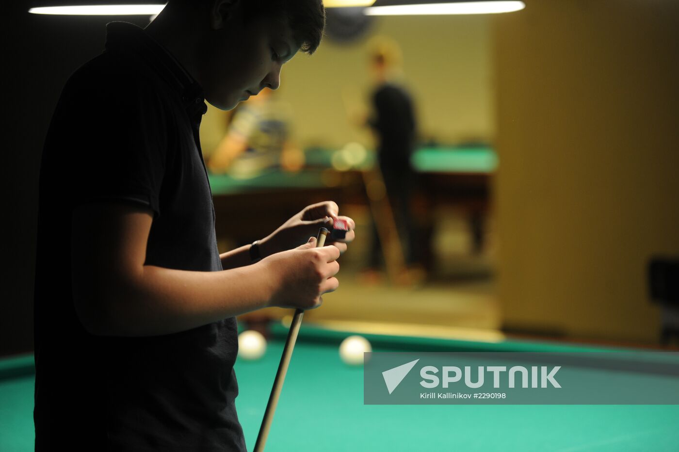 Pool school at Olympic Stadium
