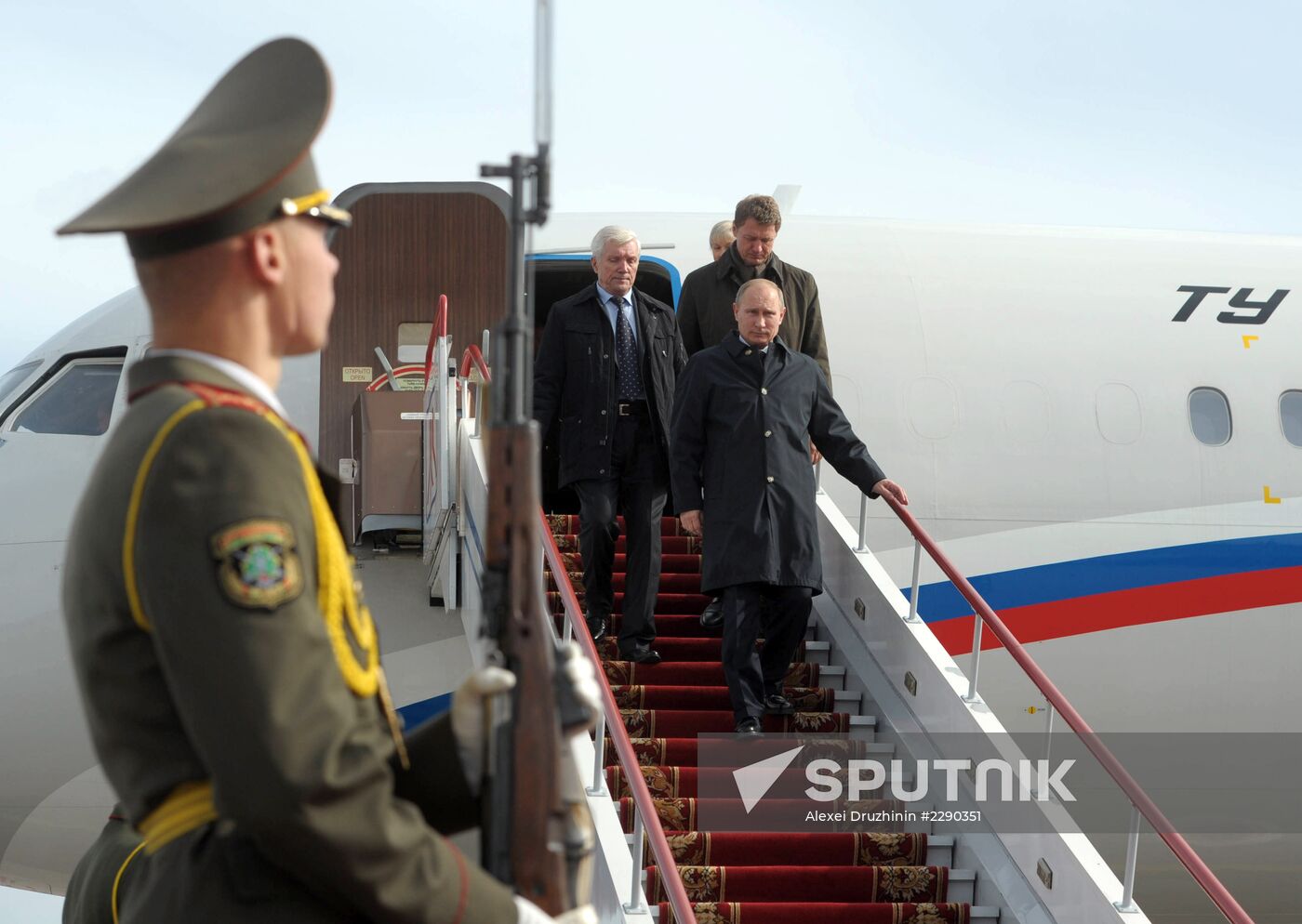 Vladimir Putin visits Belarus