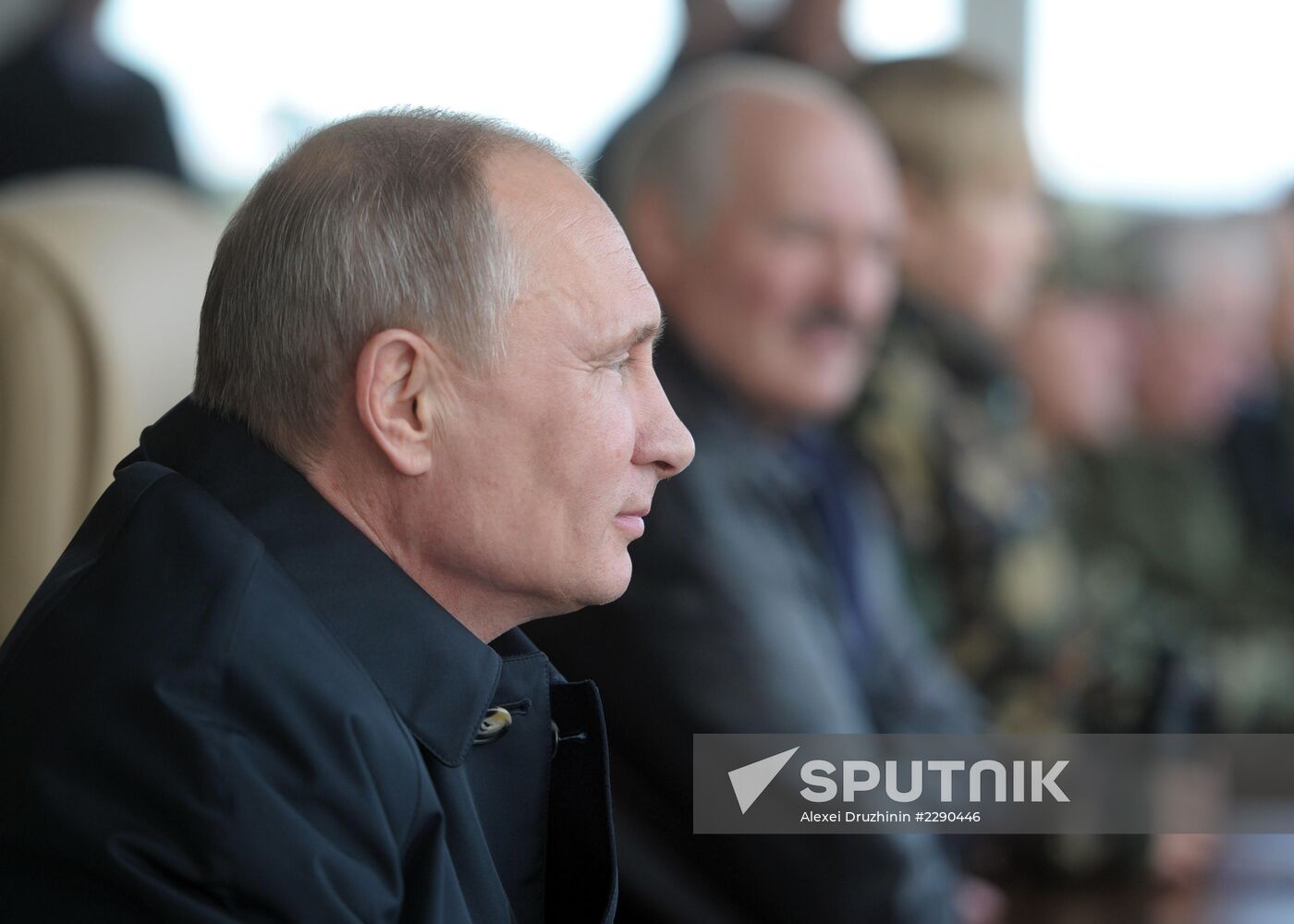 Vladimir Putin visits Belarus