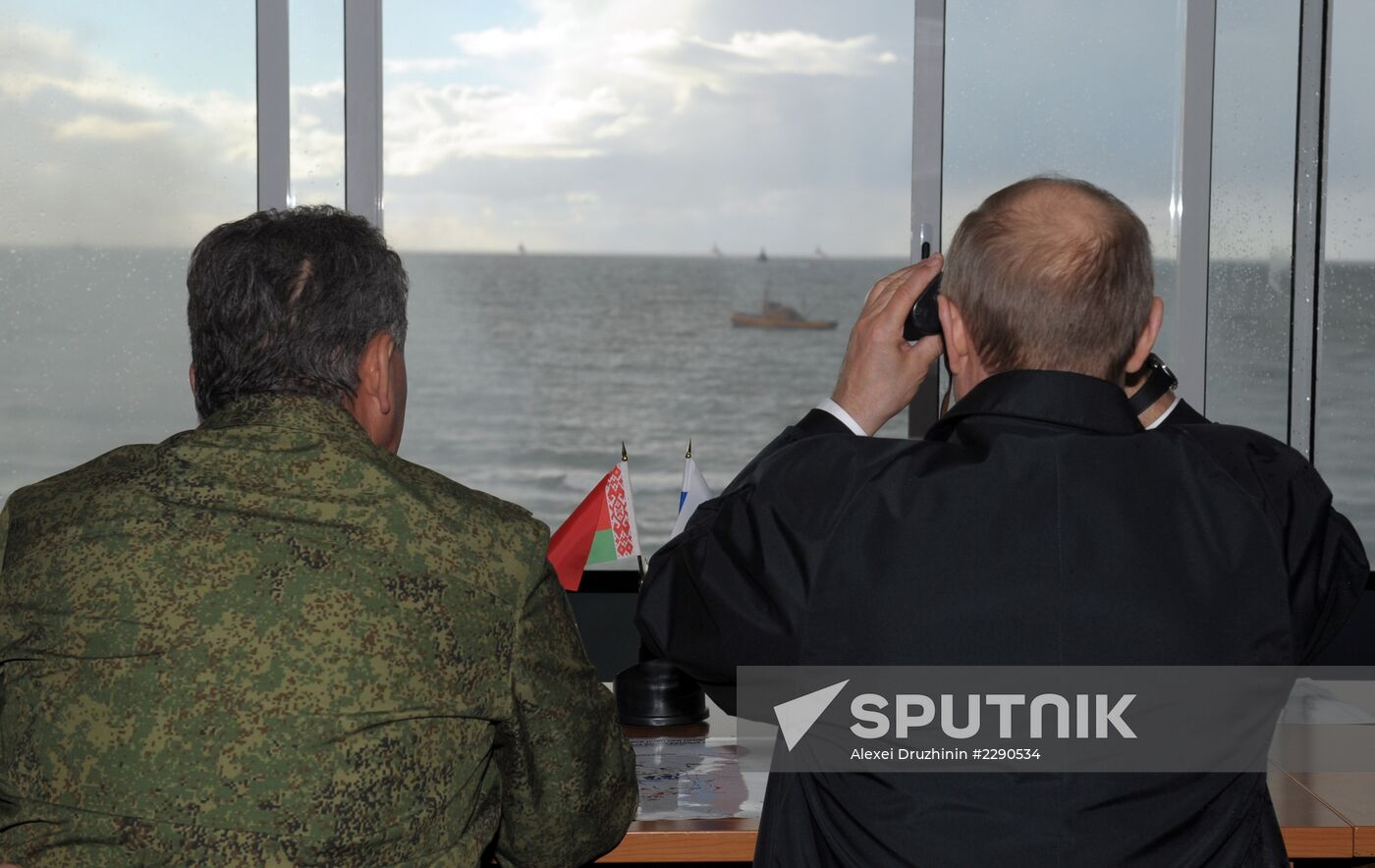 Vladimir Putin visits Kaliningrad Region