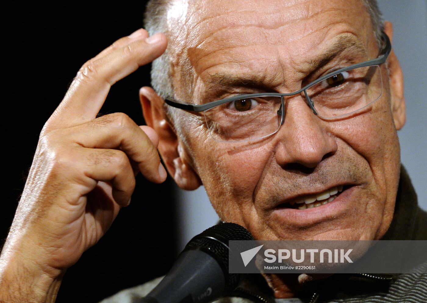 Meeting with Konchalovsky as part of "Persona. Practika" project