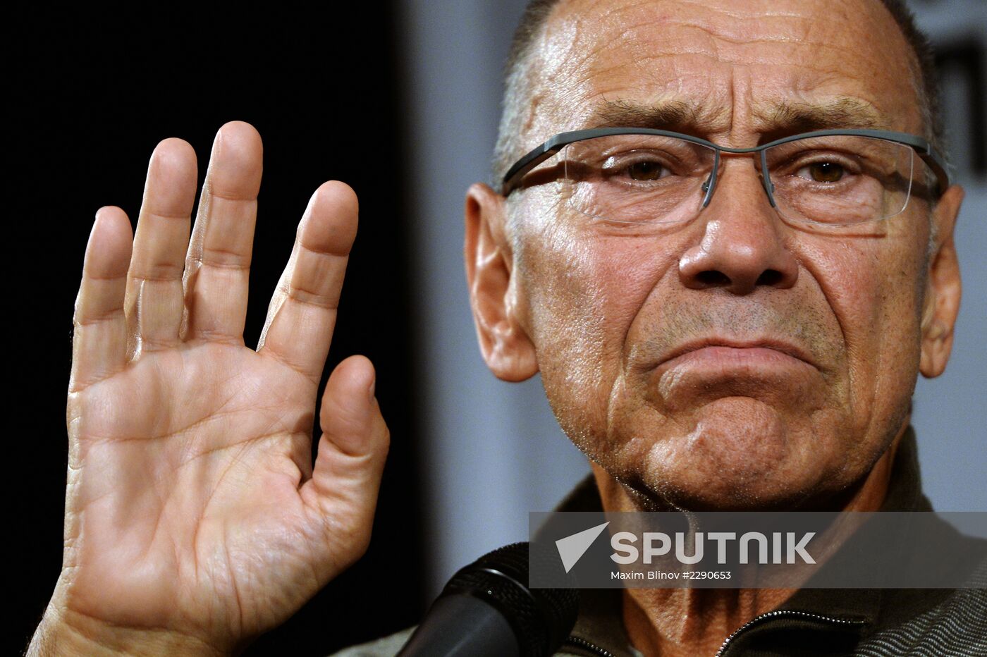 Meeting with Konchalovsky as part of "Persona. Praktika" project