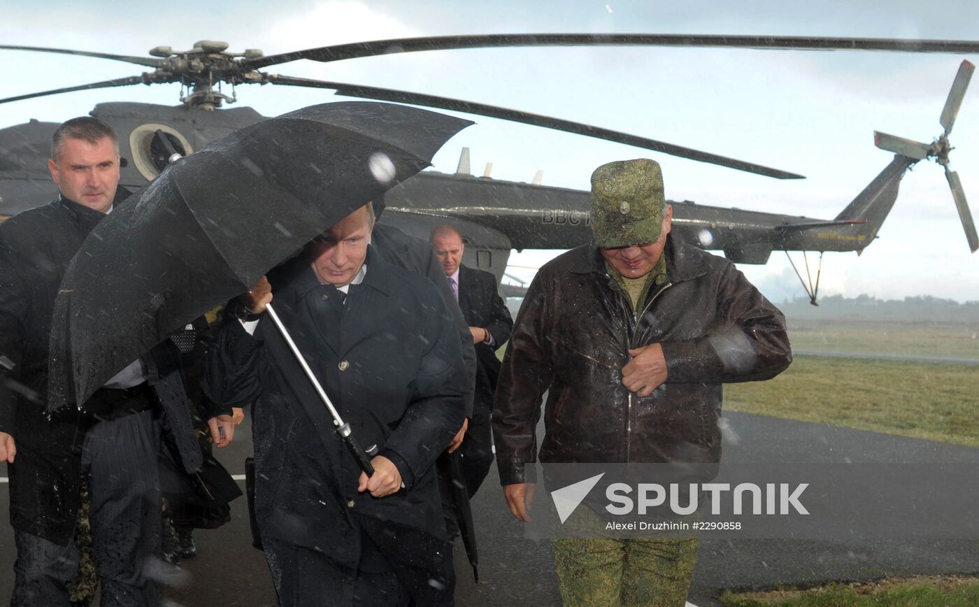 Vladimir Putin's working trip to Kaliningrad Region