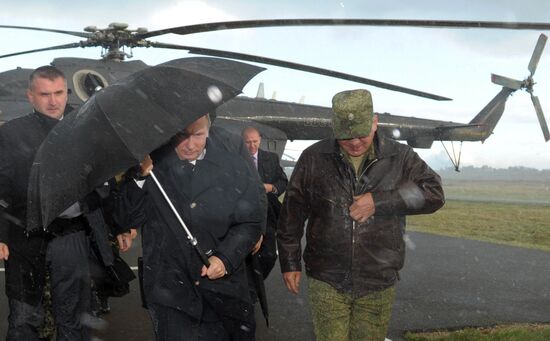 Vladimir Putin's working trip to Kaliningrad Region
