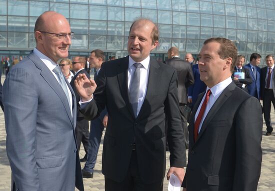 Dmitry Medvedev's working visit to Southern Federal District