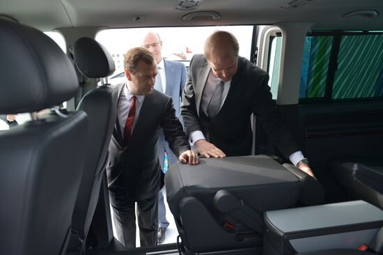 Dmitry Medvedev's working visit to Southern Federal District