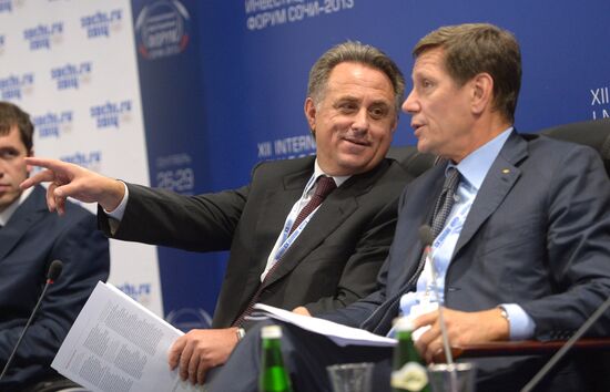 Opening of 12th Sochi International Investment Forum
