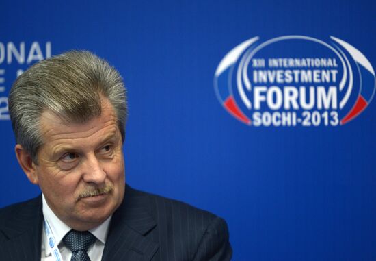 Opening of 12th Sochi International Investment Forum