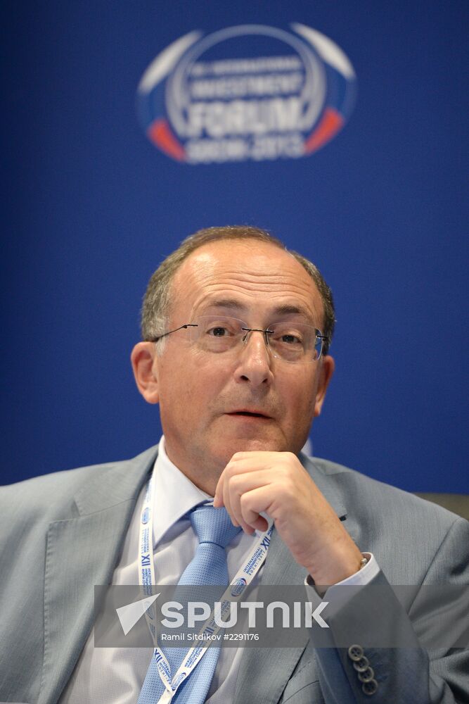 Opening of 12th International Investment Forum Sochi-2013