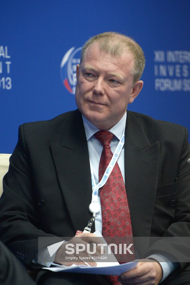 12th International Investment Forum Sochi-2013. Day Two