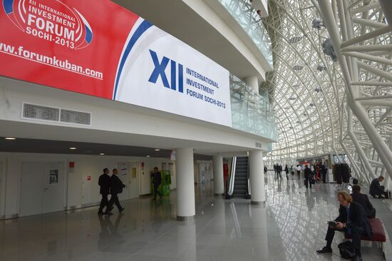 12th International Investment Forum Sochi-2013. Day Two