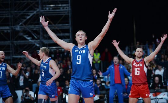 2013 Men's European Volleyball Championship. Serbia vs. Russia