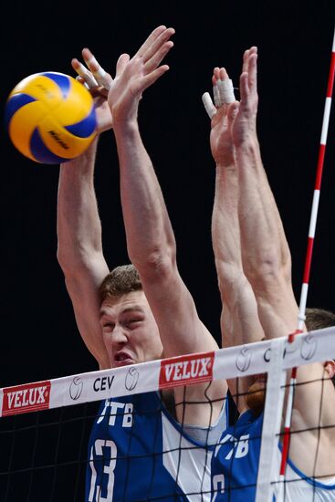 2013 Men's European Volleyball Championship. Serbia vs. Russia