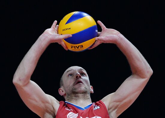 2013 Men's European Volleyball Championship. Serbia vs. Russia