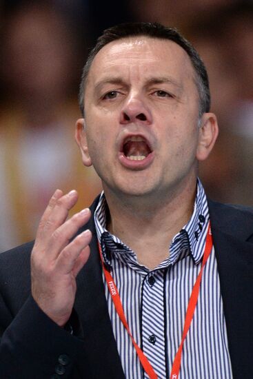 2013 Men's European Volleyball Championship. Serbia vs. Russia