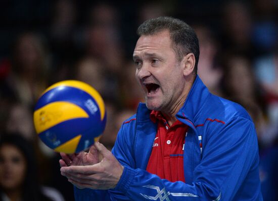 2013 Men's European Volleyball Championship. Serbia vs. Russia