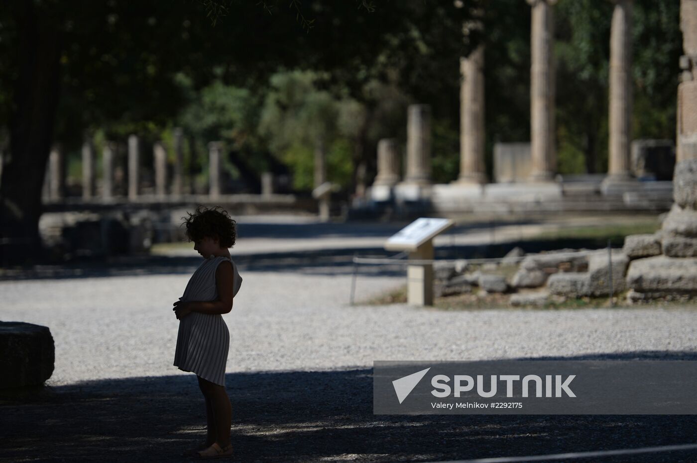 Olympic flame lit in Greece