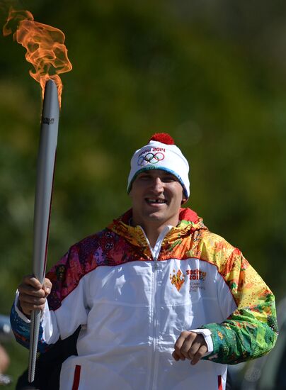 Olympic flame lit in Greece