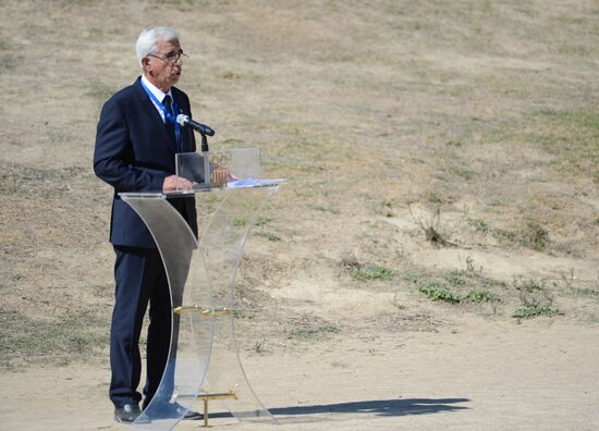 Olympic flame lit in Greece