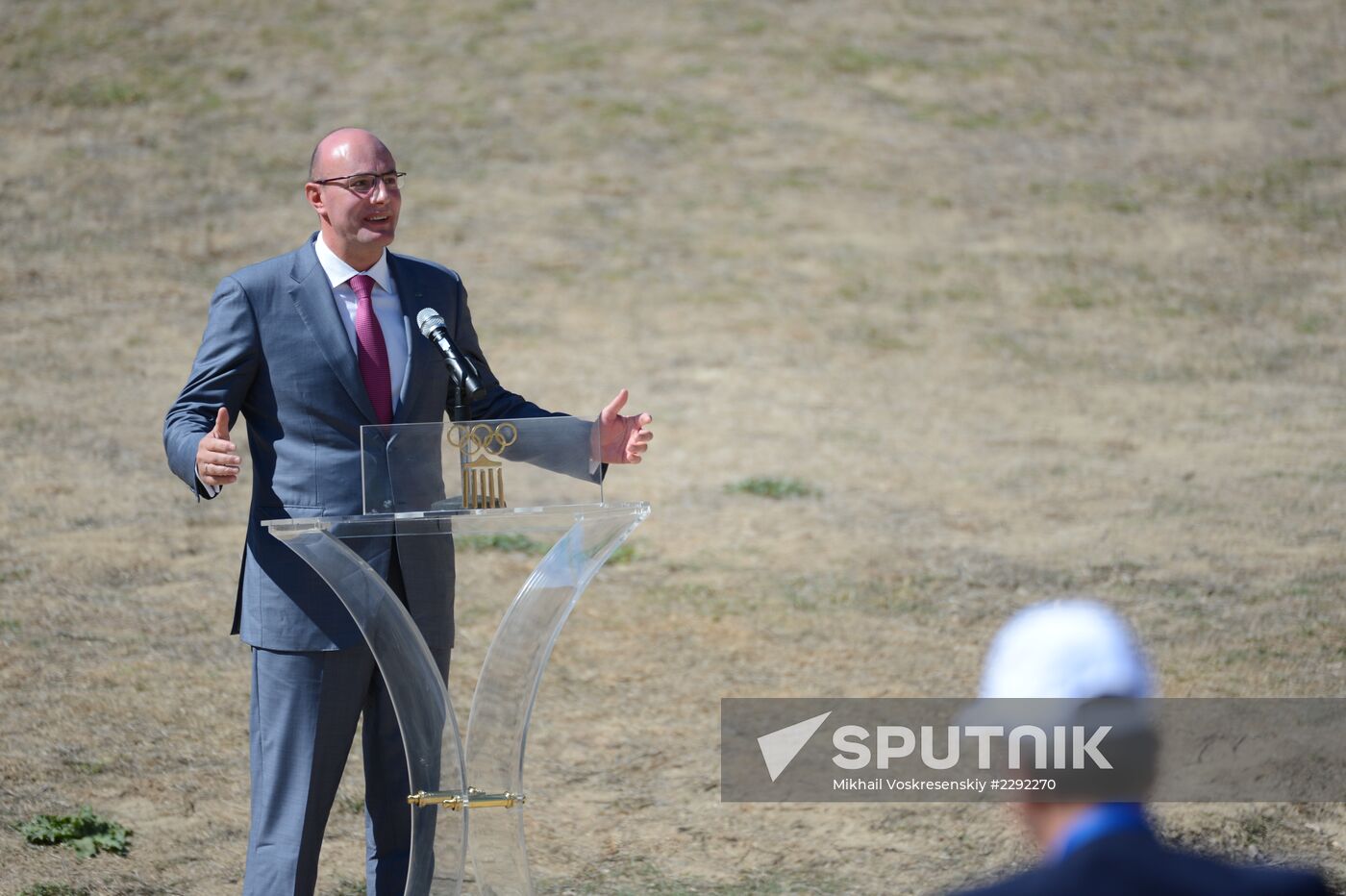 Olympic flame lit in Greece