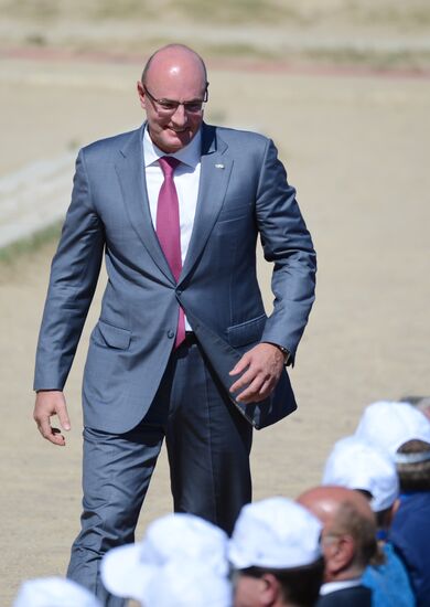 Olympic flame lit in Greece