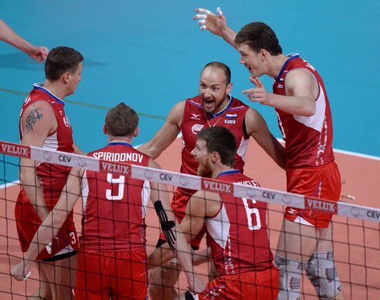 2013 Men's European Volleyball Championship. Finals