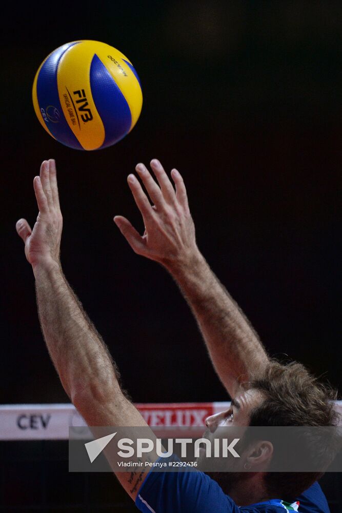 2013 Men's European Volleyball Championship. Finals