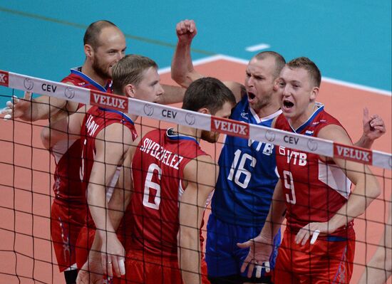 2013 Men's European Volleyball Championship. Finals