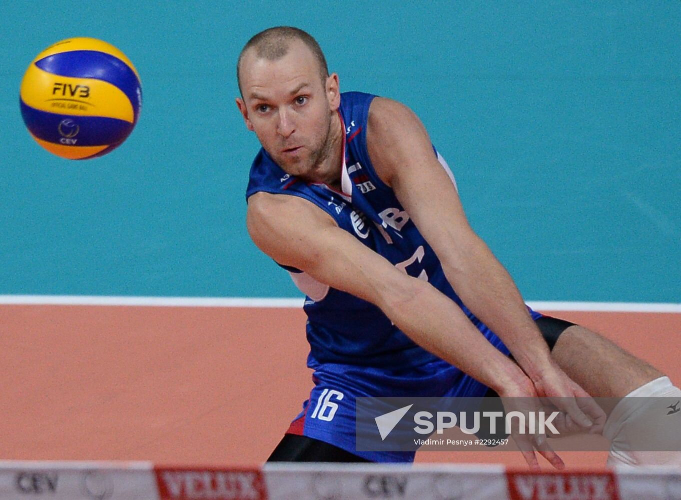 2013 Men's European Volleyball Championship. Finals