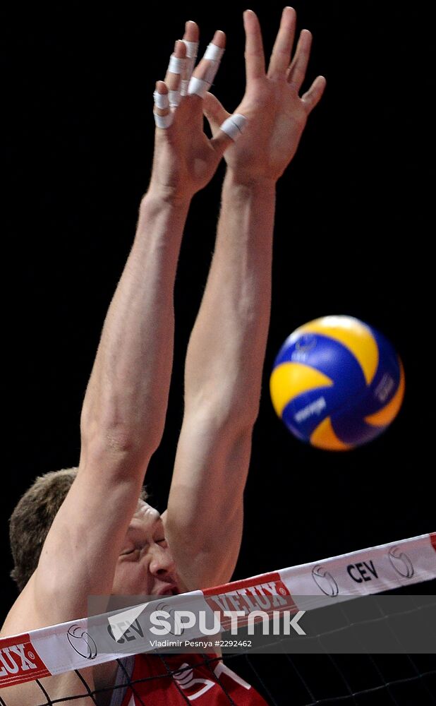 2013 Men's European Volleyball Championship. Finals