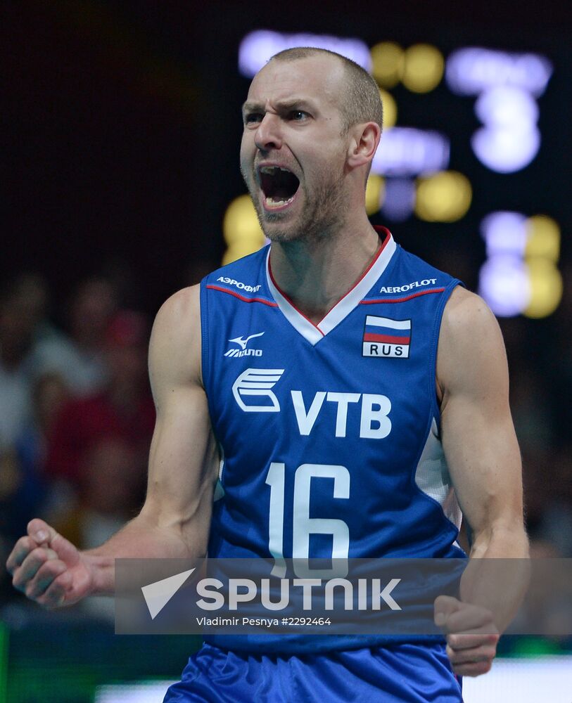 2013 Men's European Volleyball Championship. Finals