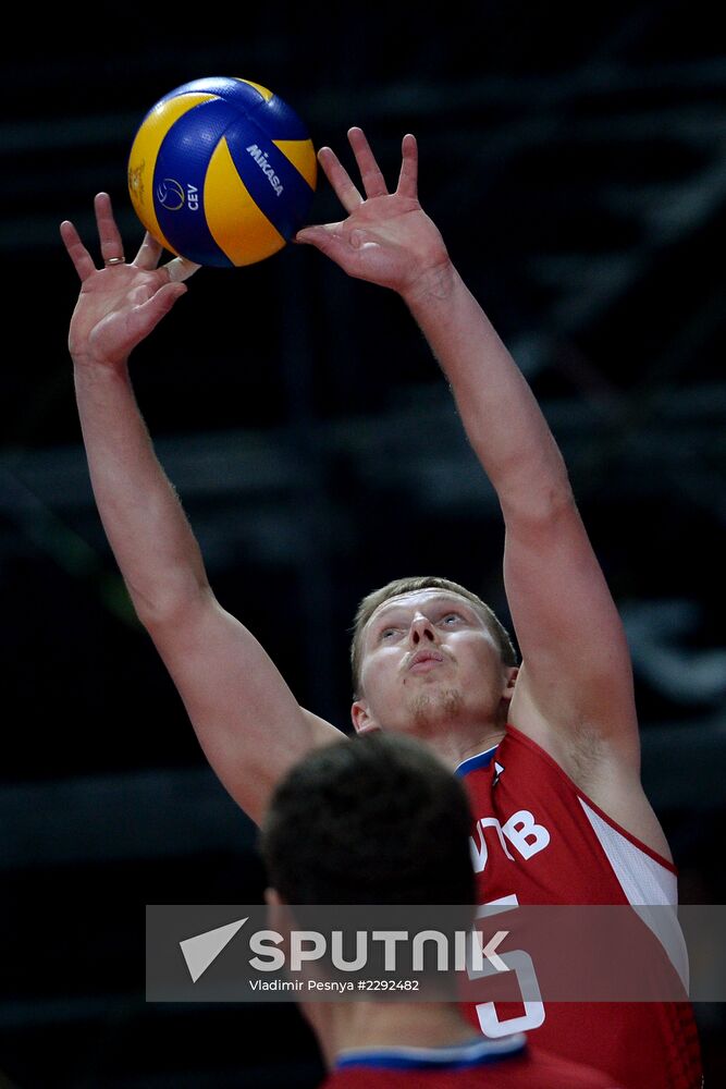 2013 Men's European Volleyball Championship. Finals