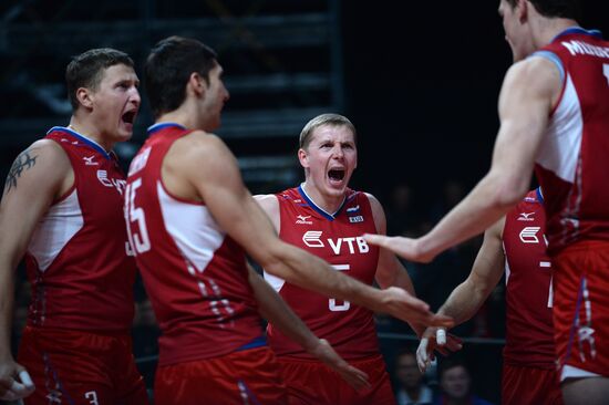 2013 Men's European Volleyball Championship. Finals