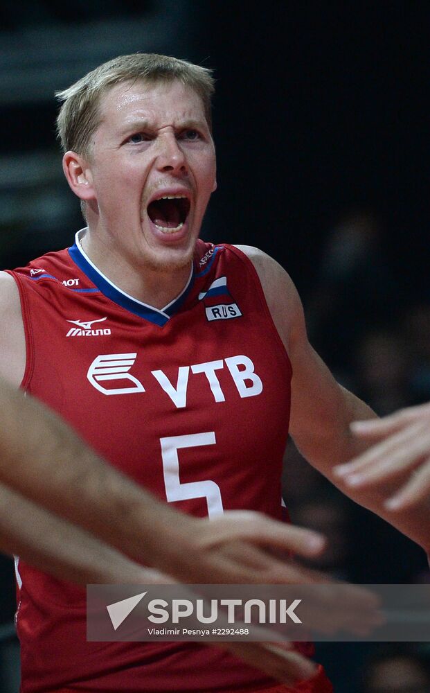 2013 Men's European Volleyball Championship. Finals