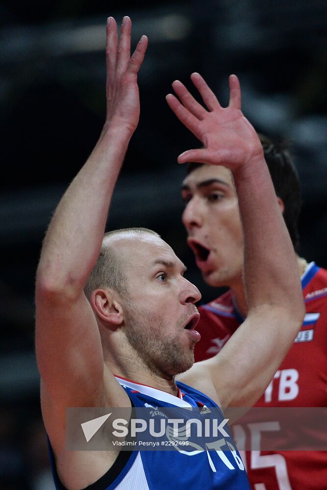 2013 Men's European Volleyball Championship. Finals
