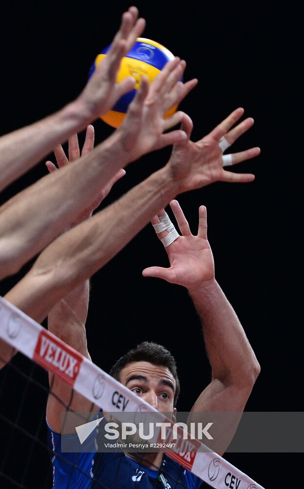 2013 Men's European Volleyball Championship. Finals